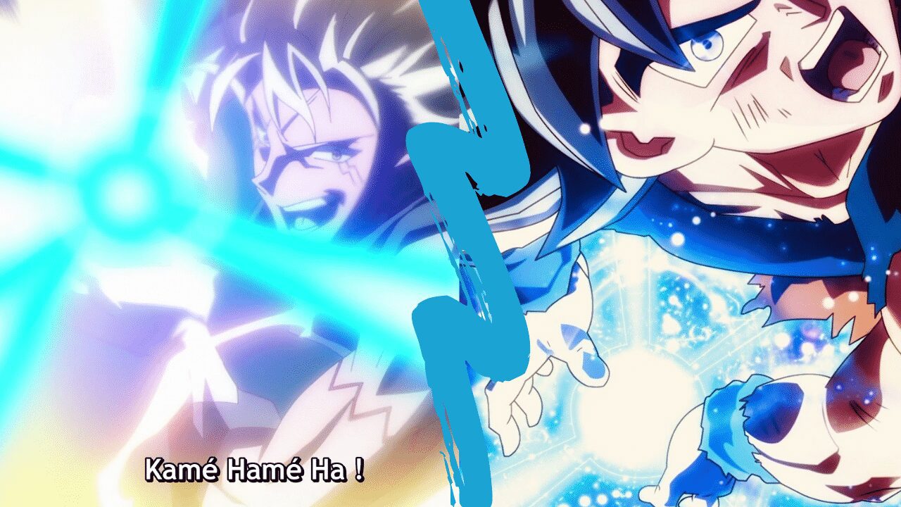 Moi quand je me réincarne en Slime - Des Techniques street fighter et Dragon Ball super