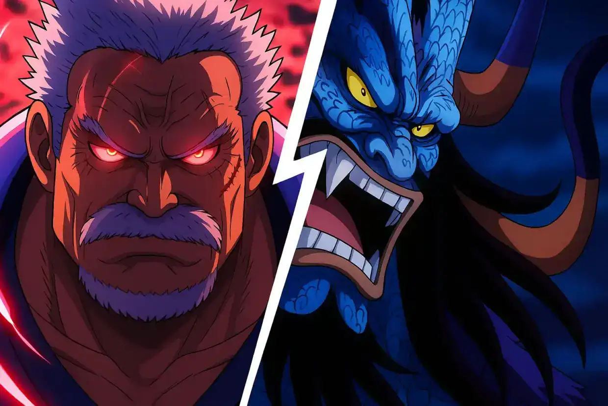 La Force De Garp : Pourquoi Le Héros De La Marine Écrase Vraiment Roger (Selon Kaido !)