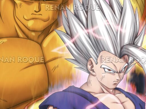 DRAGON BALL SUPER : SUPER HERO, FAN ART UNIT LA NOUVELLE FORME DE PICCOLO ET GOHAN
