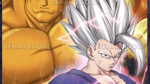DRAGON BALL SUPER : SUPER HERO, FAN ART UNIT LA NOUVELLE FORME DE PICCOLO ET GOHAN