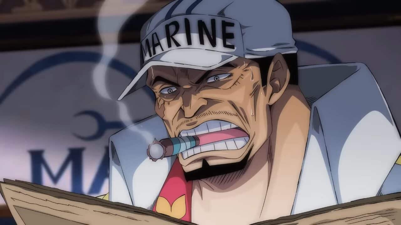 One Piece Chapitre 1078, L'amiral Kizaru panique ! Akainu envoie un autre amiral sur Egghead