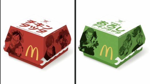 One Piece : Les boîtes à hamburgers spéciales de McDonald's ressemblent à ceci