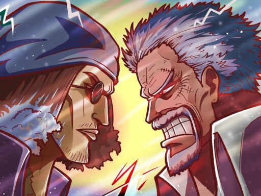 One Piece Chapitre 1082, Garp prend position, La relation entre le professeur et l'élève