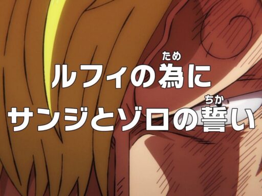 One piece 1057 vostfr - « Pour Luffy Le serment de Sanji et Zoro ! »