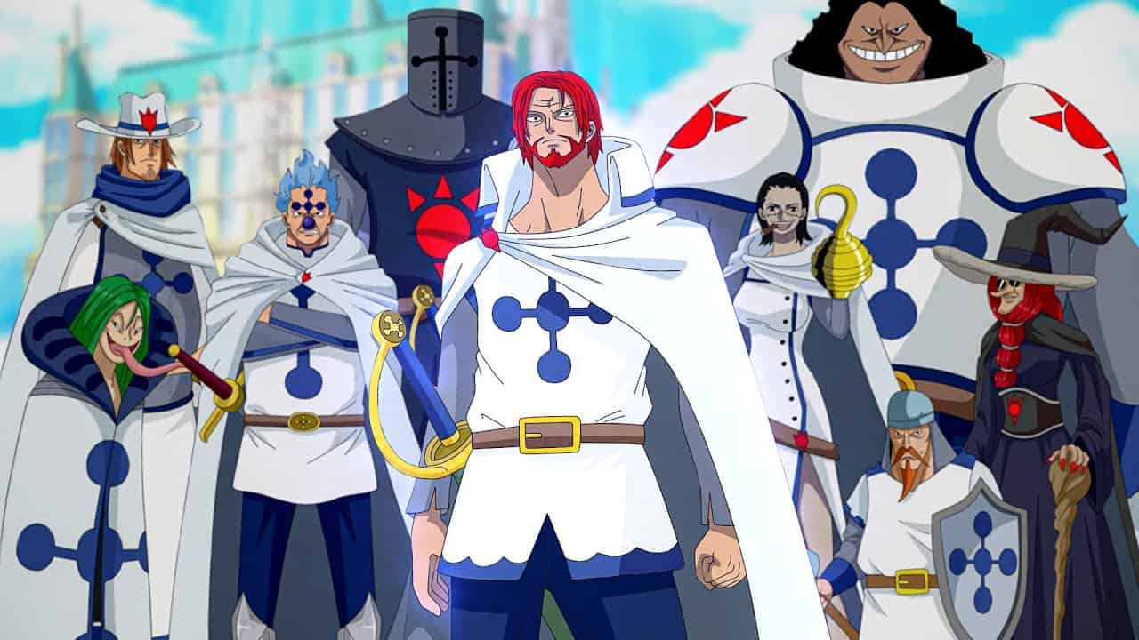 One piece les dragons célestes et les chevaliers divins