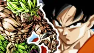Dragon Ball Super chapitre 93 Première image du manga avec Broly en mode berserk