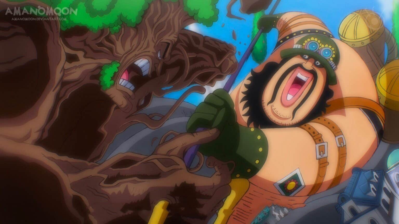 One Piece Chapitre 1084 Kuma sauvé, le combat de Morley contre Aramaki est terminé