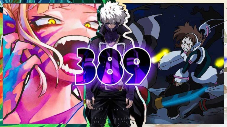 My Hero Academia chapitre 389 Dabi est-il mort?