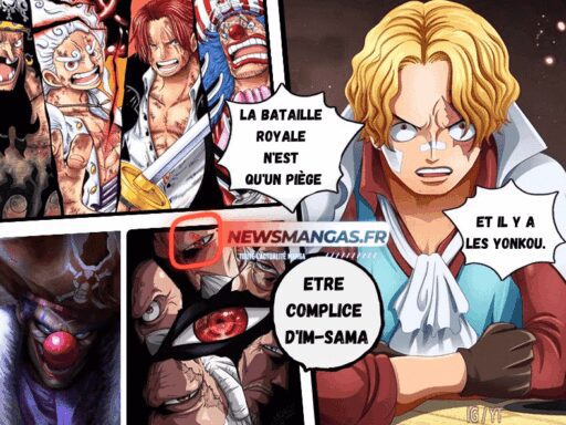 One Piece Surprise : Im Sama organise une réunion d'urgence avec 4 Gorosei après que Luffy passe au Gear 6 à Egghead.