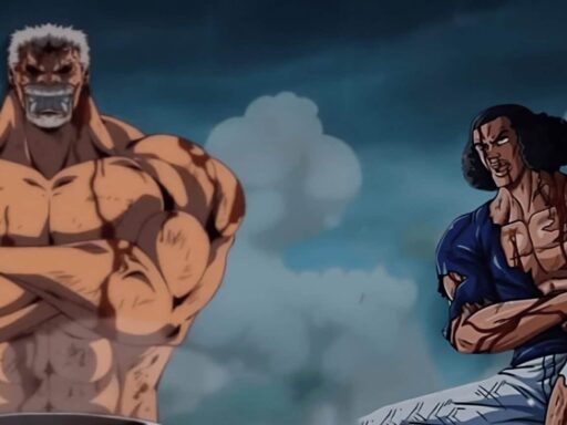 One Piece Chapitre 1083 5 contre 1 ! Tout le corps de Garp est brûlé et il s'écroule sur le sol