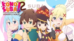 L'anime KonoSuba confirme la saison 3 en 2024