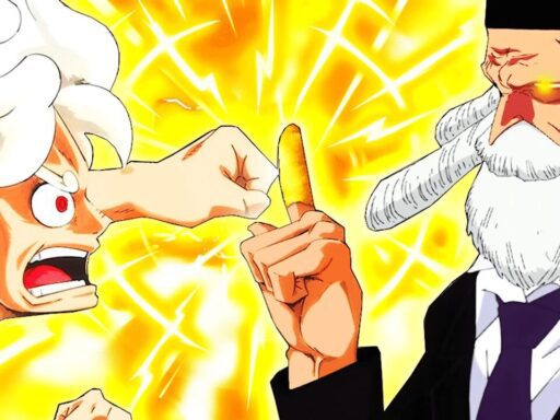 One piece Luffy Gear 5 vs Kizaru et Saturn