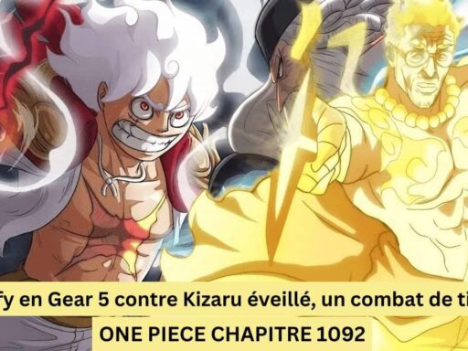 One Piece Chapitre 1092 : Luffy en Gear 5 contre Kizaru éveillé, un combat de titans !