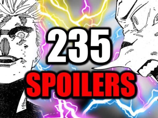 Le spoilers Jujutsu Kaisen Chapitre 235