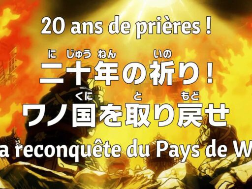 One Piece 1075 Vostfr : 20 ans de Prières pour la Reconquête du Pays Wa
