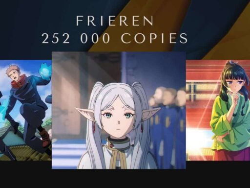 Avec plus de 252 000 Copies, "Frieren" Domine le Classement des Mangas de la Semaine