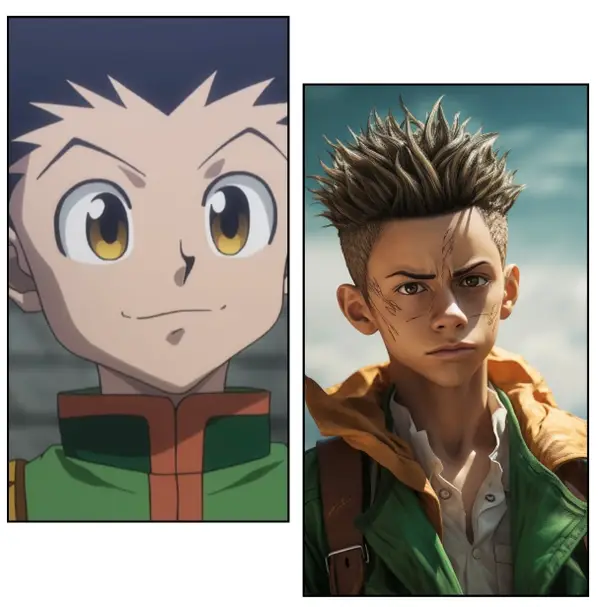 AI Gon de "Hunter X Hunter"
