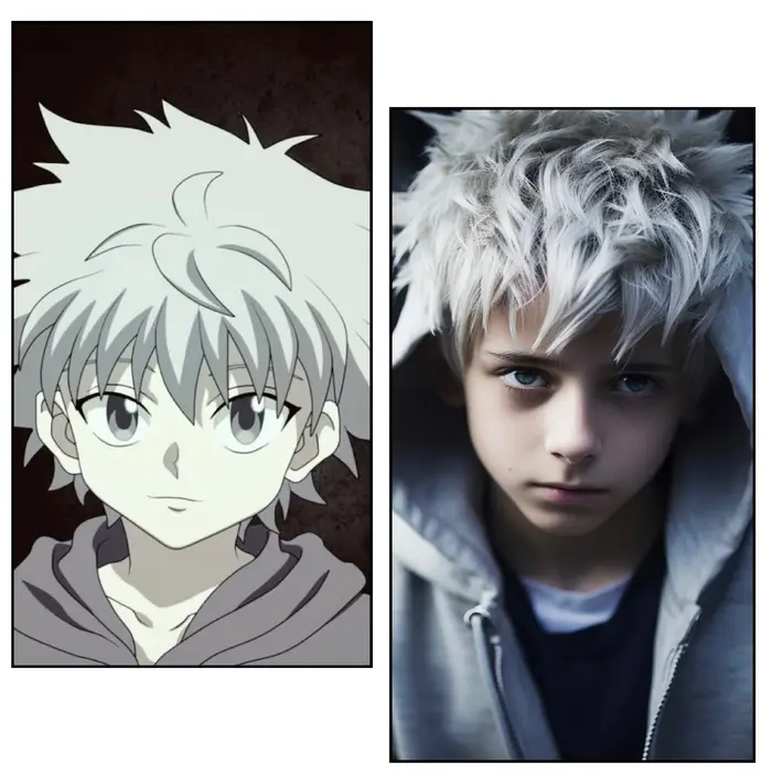 AI Killua de "Hunter X Hunter"