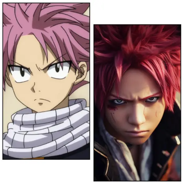 AI Natsu de "Fairy Tail"