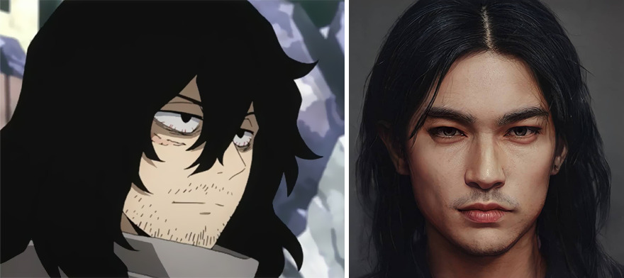 AI Shōta Aizawa de "My Hero Academia"