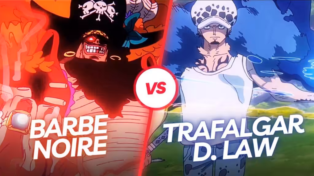 Barbe Noire Alias Teach a déjà 3 Fruit de Démon ? Barbe Noire VS Law Un Troisième Fruit du Démon Utilisé contre Law ?