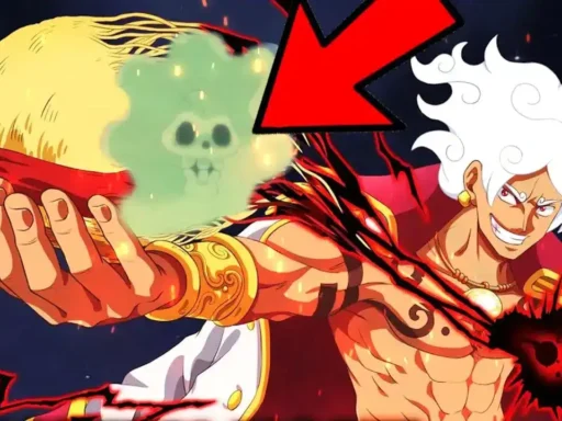Révélation de l'âme de Joy Boy à l'intérieur du Chapeau de Paille géant gardé par Imu - One Piece