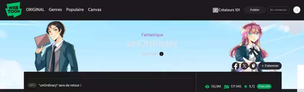Un Monde unOrdinary de Super-Pouvoirs… Sauf Pour Un !