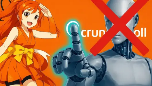 Crunchyroll et l'IA : Le Verdict Est Tombé ! Pas d'Intelligence Artificielle dans la Création d'Anime !