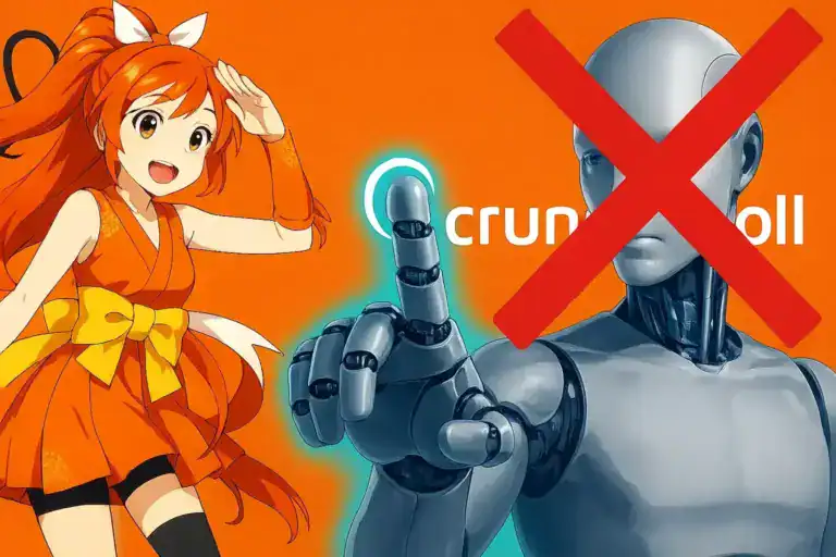 Crunchyroll et l'IA : Le Verdict Est Tombé ! Pas d'Intelligence Artificielle dans la Création d'Anime !