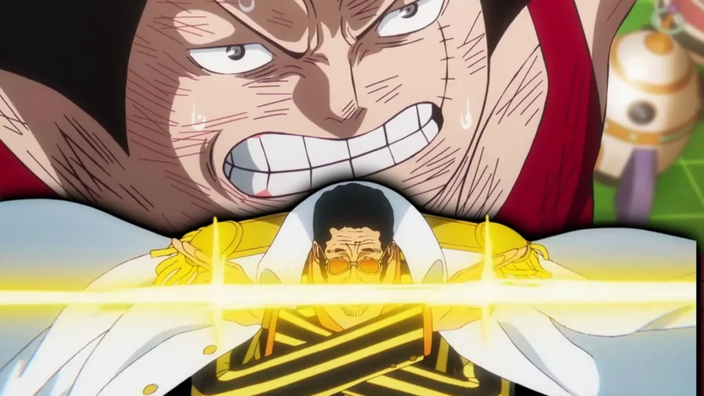one piece Épisode 1125 kizaru vs satamaru