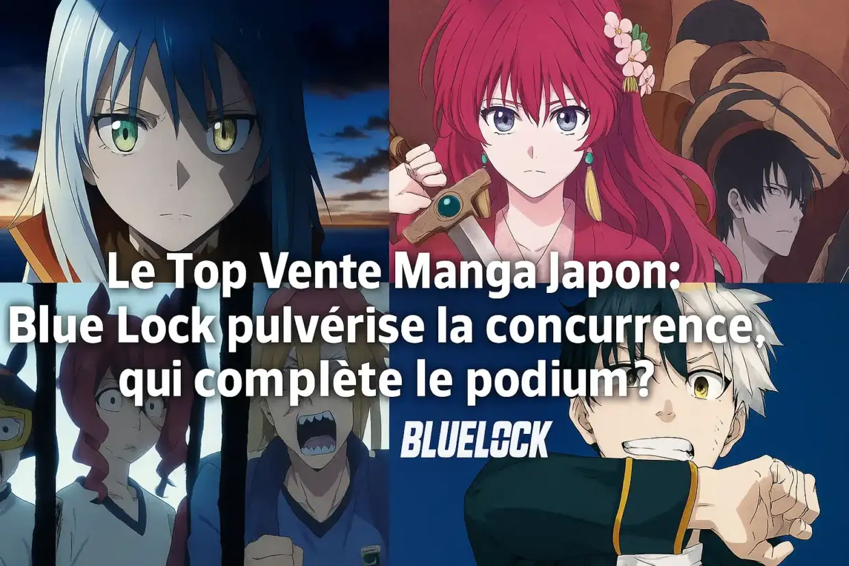 Le Top Vente Manga Japon : Blue Lock pulvérise la concurrence, qui complète le podium ? Le Top Vente Manga Japon : Blue Lock pulvérise la concurrence, qui complète le podium ?