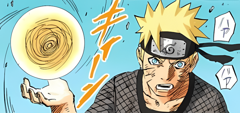 Pourquoi l'anime a tout changé la couleur de Rasengan ?