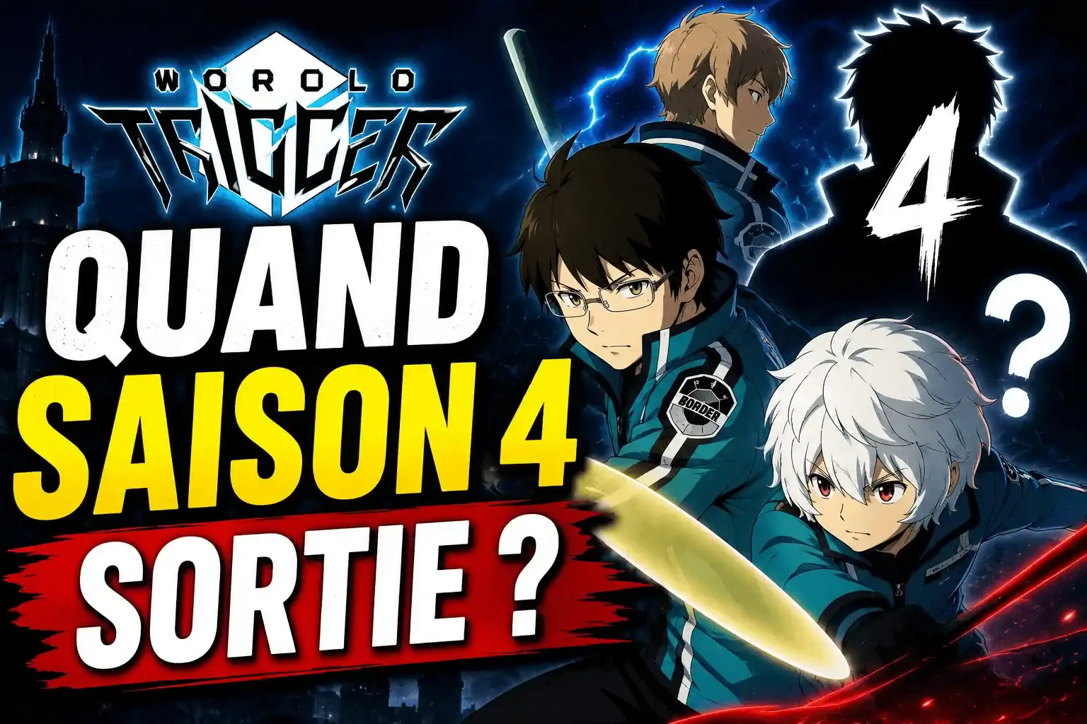 Quand saison 4 World Trigger sortie ? Le Reboot Révèle Tout