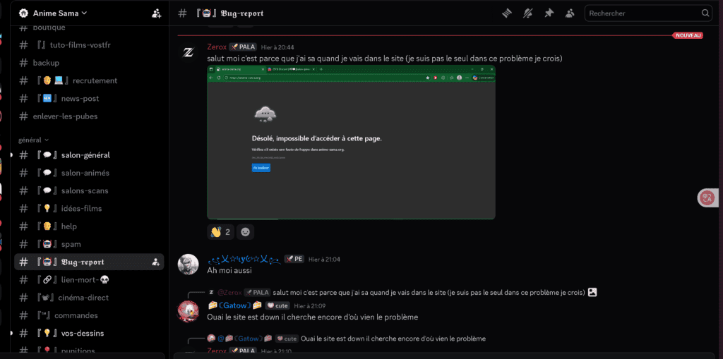 Anime Sama Silence radio et blocage de domaine : À quoi s'attendre ?