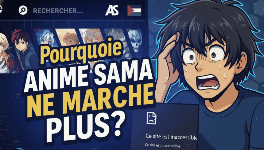 Est-ce la fin de Anime Sama ? Le site de streaming encore hors ligne !
