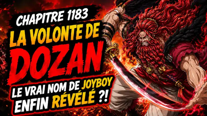 Le véritable Nom de Joy Boy enfin révélé ? L'incroyable théorie du chapitre 1183 de One Piece !