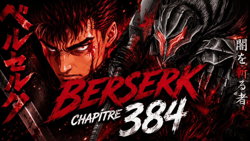 Quelle est la véritable date officielle du Berserk chapitre 384 ?