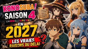 KonoSuba Saison 4 en 2027 : Les Vraies Raisons du Délai