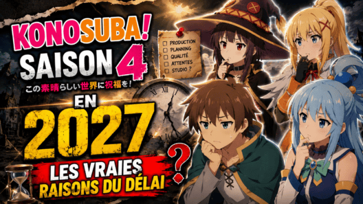 KonoSuba Saison 4 en 2027 : Les Vraies Raisons du Délai
