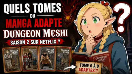 Quels Tomes Du Manga Adapte Dungeon Meshi Saison 2 Sur Netflix ?