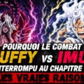 Pourquoi le combat Luffy Imu est interrompu au chapitre 1189 : Les vraies raisons