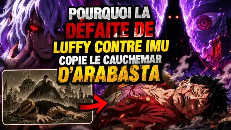 Pourquoi la défaite de Luffy contre Imu copie le cauchemar d'Arabasta