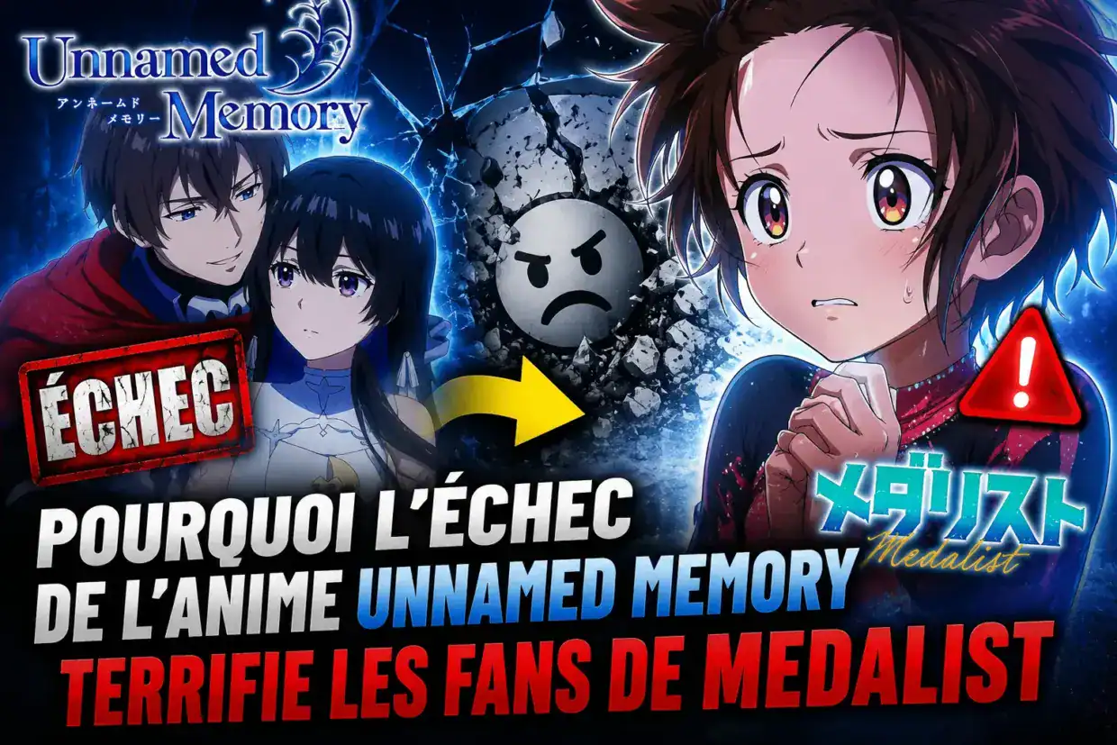 Pourquoi l'échec de l'anime Unnamed Memory terrifie les fans de Medalist