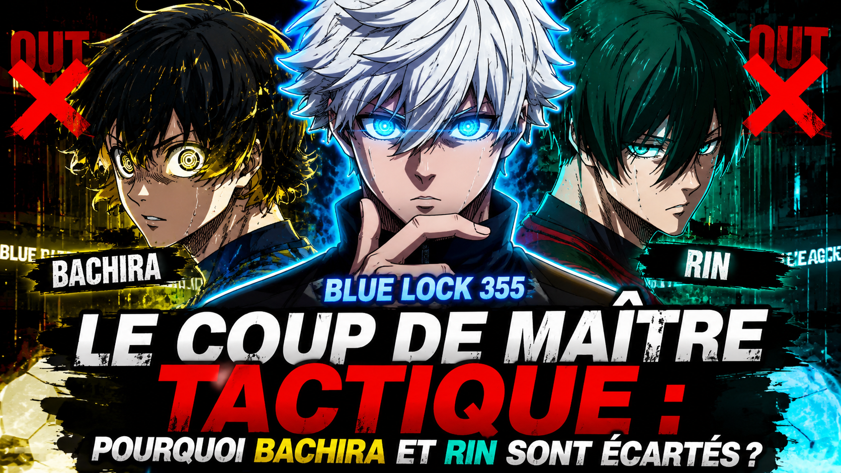 Blue Lock 355 le Chaos Total : L'Émergence du Duo Shidou et Yukimiya