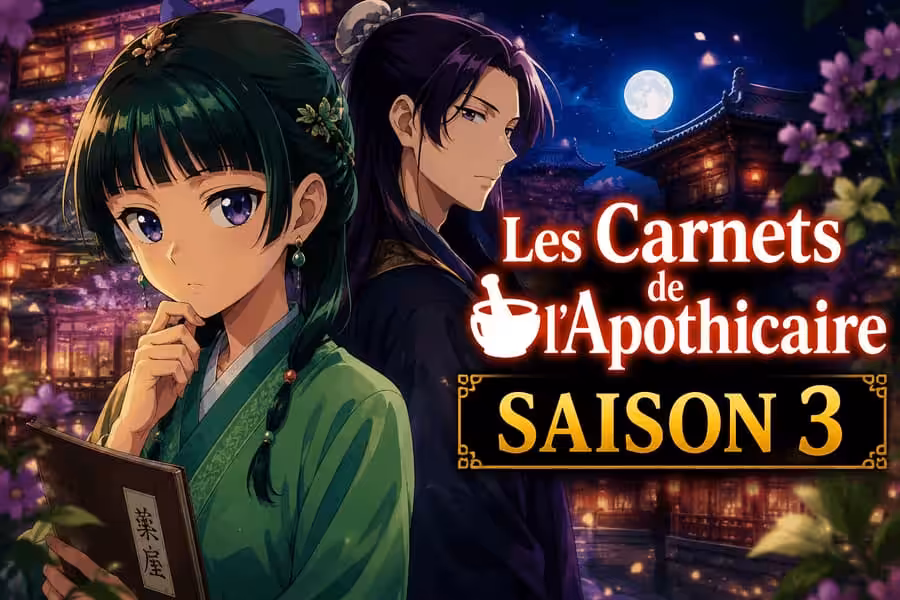 Les Carnets de l'Apothicaire Saison 3 : Date de sortie officielle