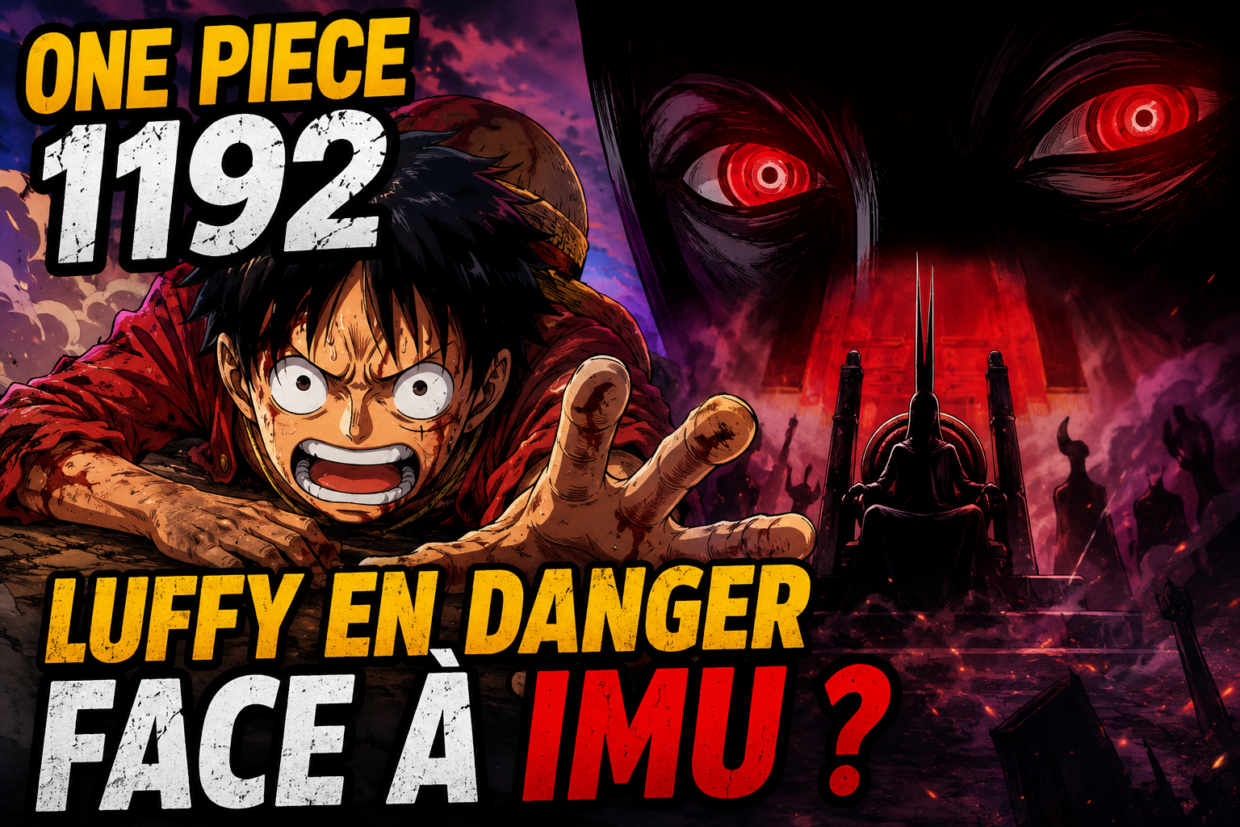 One Piece 1192 : Luffy en danger face à Imu ?