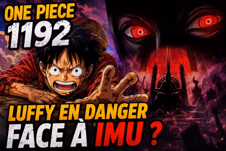 One Piece 1192 : Luffy en danger face à Imu ?