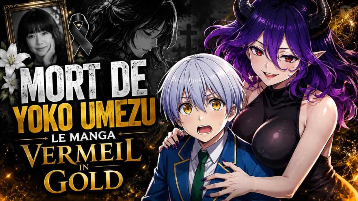 Mort de Yoko Umezu : Le manga Vermeil in Gold prend fin brutalement