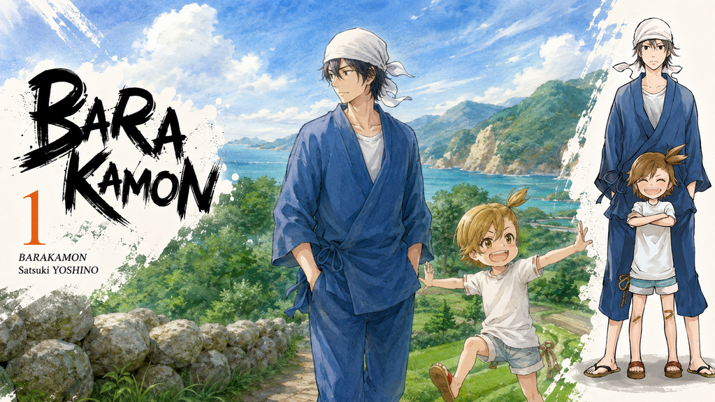 Barakamon sur Crunchyroll : Ce geste violent qui a totalement bouleversé la vie de Seishû Handa