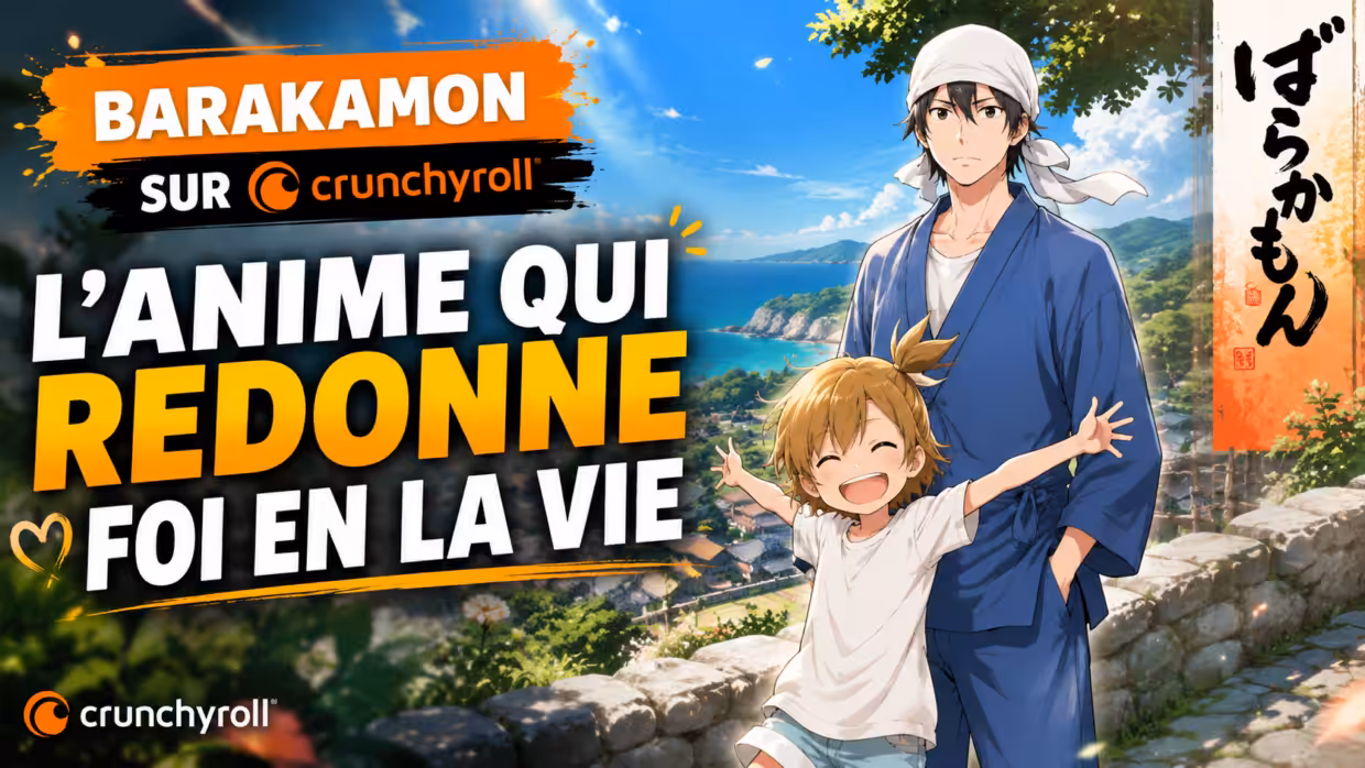 Barakamon sur Crunchyroll : L'anime qui redonne foi en la vie